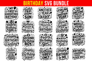 20 Birthday SVG Bundle, an Object Graphic by himelgfx