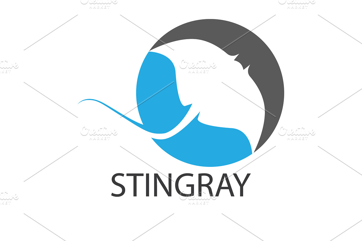Stingray logo ilustration vector, a Branding & Logo Template by ...