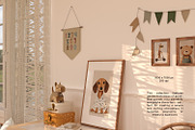 Whimsical Nursery Wall Art, a Background Graphic by Purple (Thumbnail 5 of 9)