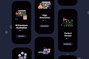 Financial 3D Illustration Pack, a 3D by novia99design (Thumbnail 4 of 6)