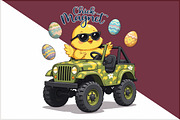 Chick Magnet PNG ,Cute Easter PNG, an Illustration by Sublimation Artist (Thumbnail 3 of 6)