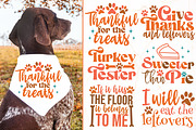 Thanksgiving Dog Bundle SVG, a Seasonal Illustration by RossiGalleria (Thumbnail 1 of 7)