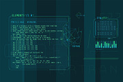 HUD Pro Infographic Elements, an Object Graphic by ConceptCafe (Thumbnail 17 of 30)