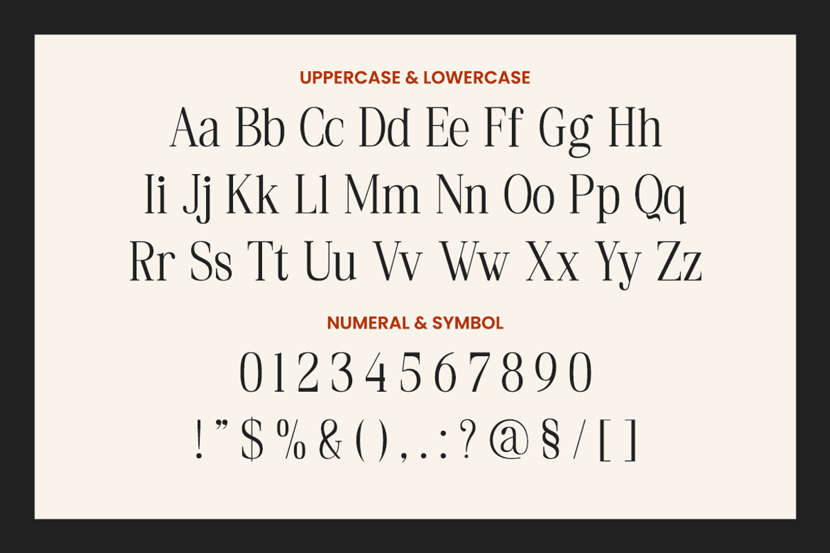 Svara Modern Editorial Serif Font, a Serif Font by Rasio Studio (Photo 2 of 11)