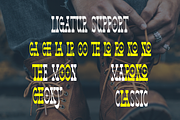 CARLOS, a Sans Serif Font by Kenrichi (Thumbnail 6 of 6)