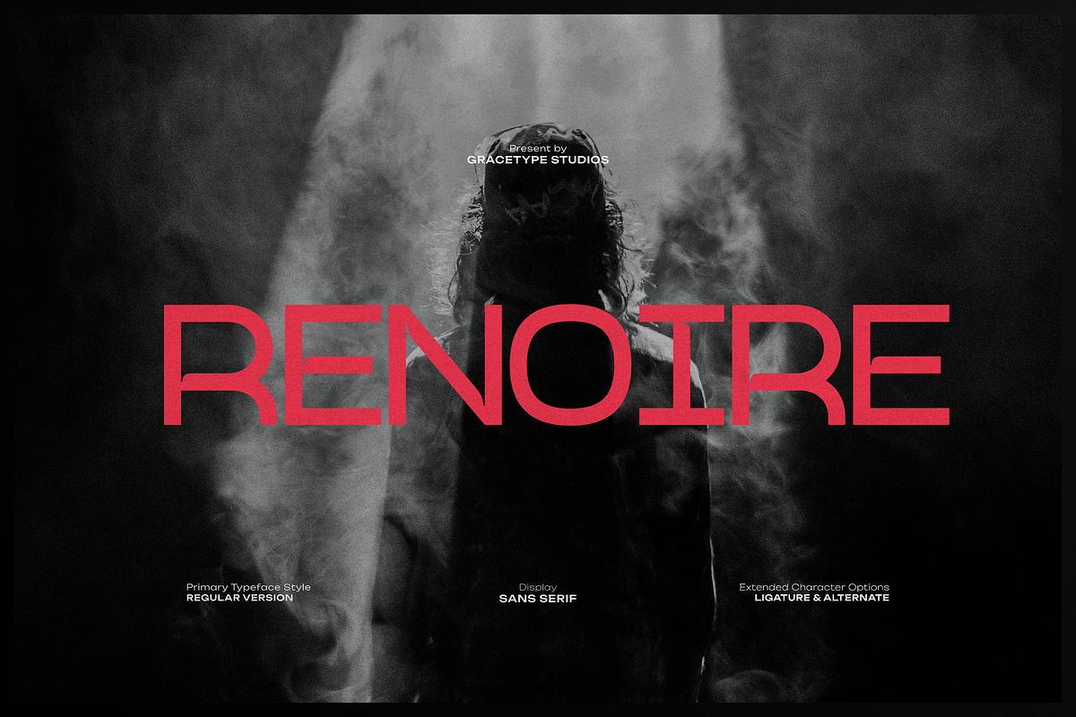 Renoire | Display Sans Serif, a Sans Serif Font by gracetype_studio (Photo 1 of 12)