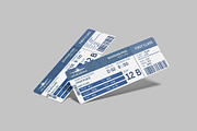 Boarding Pass Mockup, a Product Mockup by lamorastudio (Thumbnail 4 of 13)