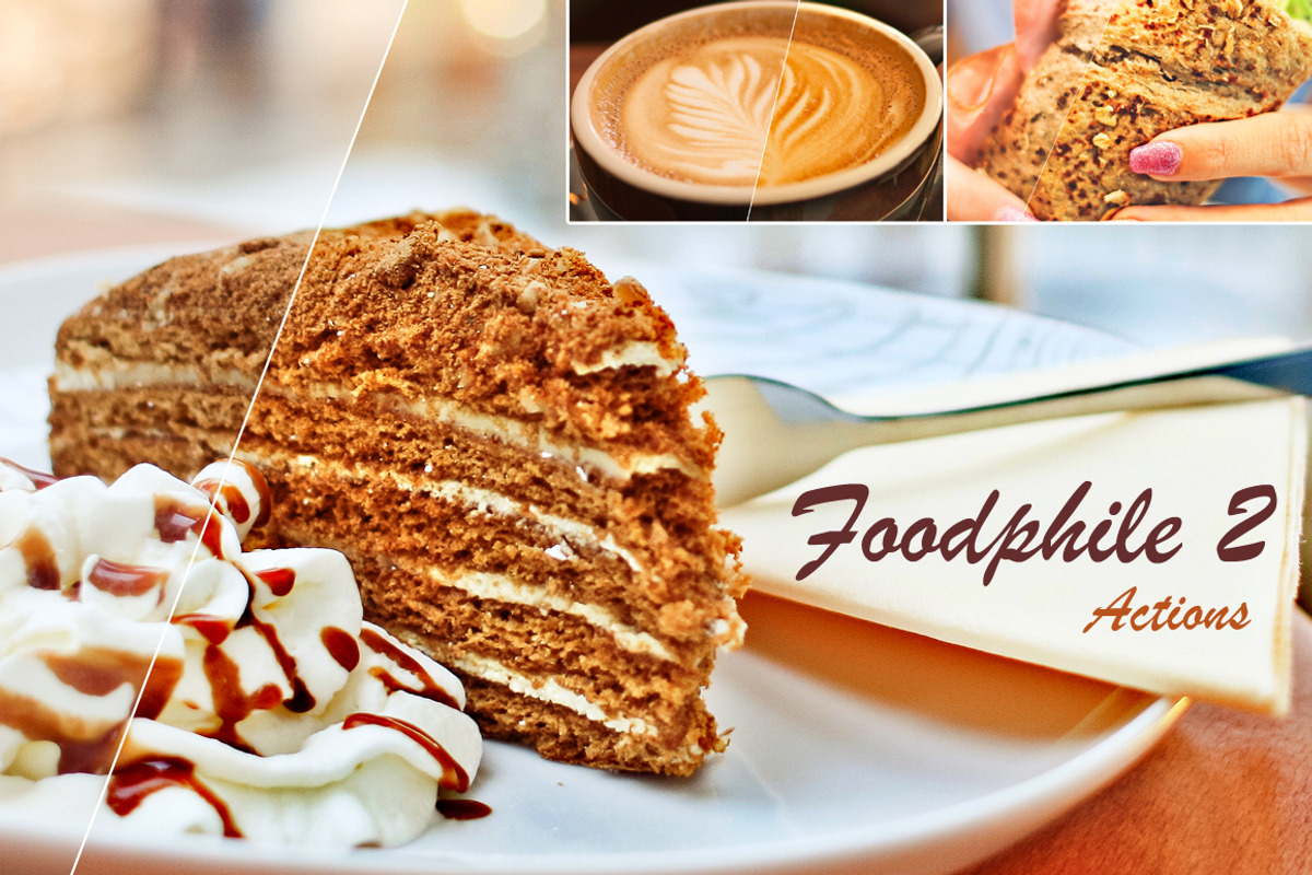 (SALE 85%) Foodaphile 23 Actions, an Action Add-On by Linspace (Photo 1 of 5)