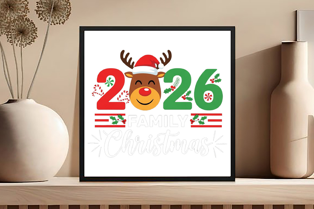 New Year 2026 Christmas PNG, an Illustration by Black Bird Studio (Photo 4 of 4)