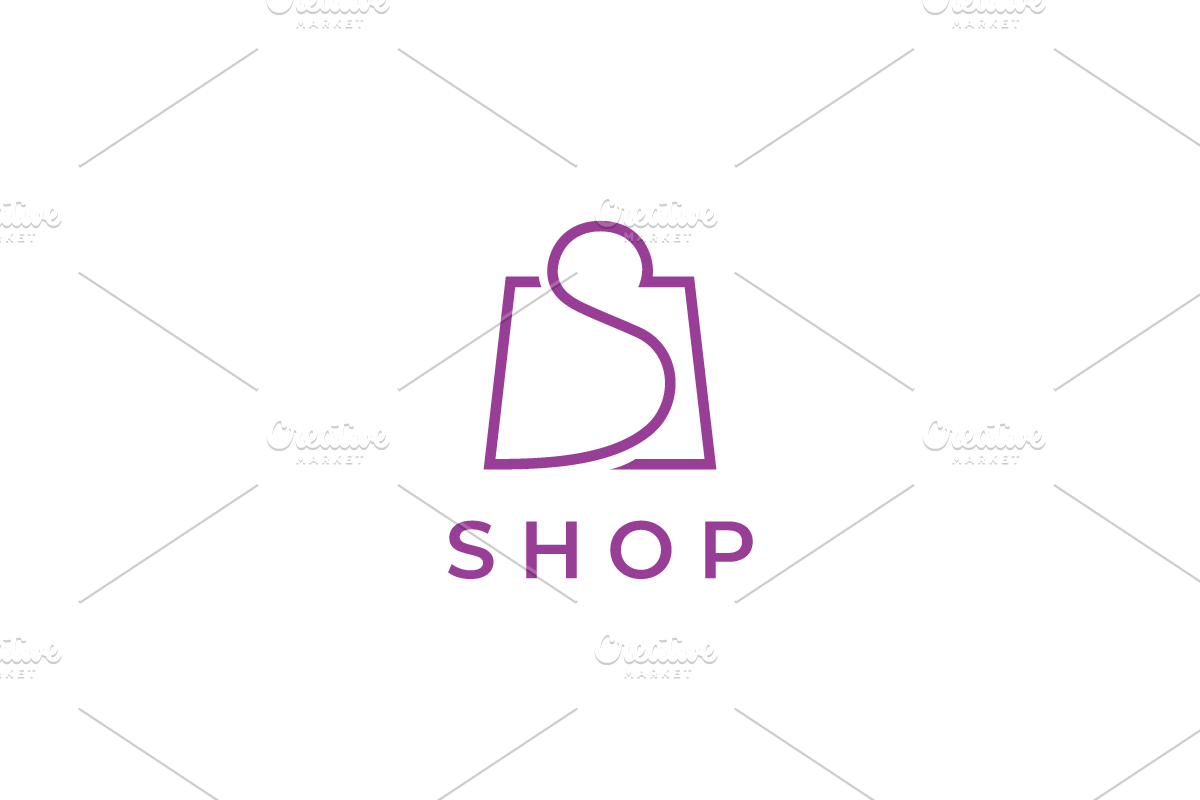 Shopping Bag Letter S Logo Design, a Branding & Logo Template by yopie (Photo 3 of 5)