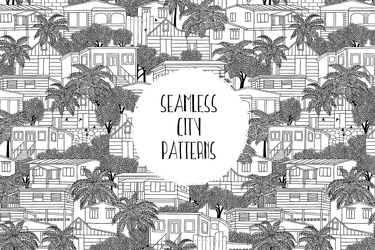 Big Hand Drawn City Collection, an Illustration by Franzi draws (Photo 6 of 8)