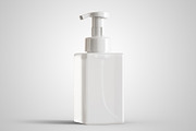 Soap Dispenser Square Bottle Mockup, a Packaging Mockup by Muhazdinata (Thumbnail 16 of 18)