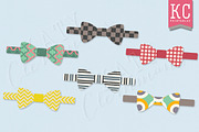 Trendy Ties clip art pack, an Illustration by Katy Clemmans (Thumbnail 3 of 5)