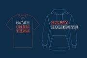 Christmas Embroidery cute font, a Slab Serif Font by kaer_shop (Thumbnail 3 of 11)