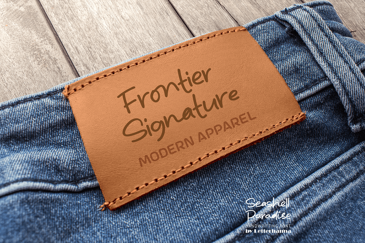 Seashell Paradise, a Handwritten Font by Letterhanna Studio (Photo 14 of 15)