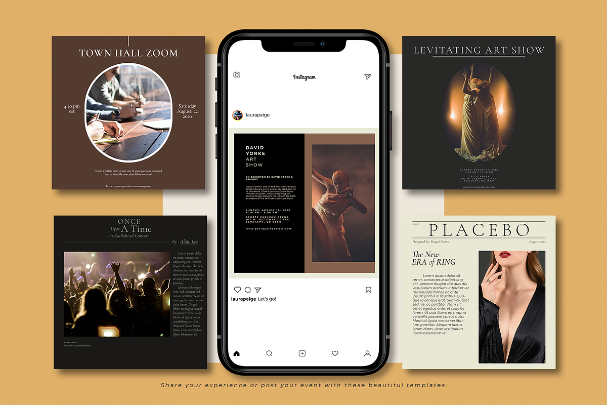 LIVESTREAM Social Media Pack, a Social Media Template by deadlock studio (Photo 7 of 19)