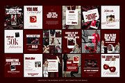 CHERRY Canva Social Media Templates, a Social Media Template by thebusinessoutfit (Thumbnail 3 of 20)