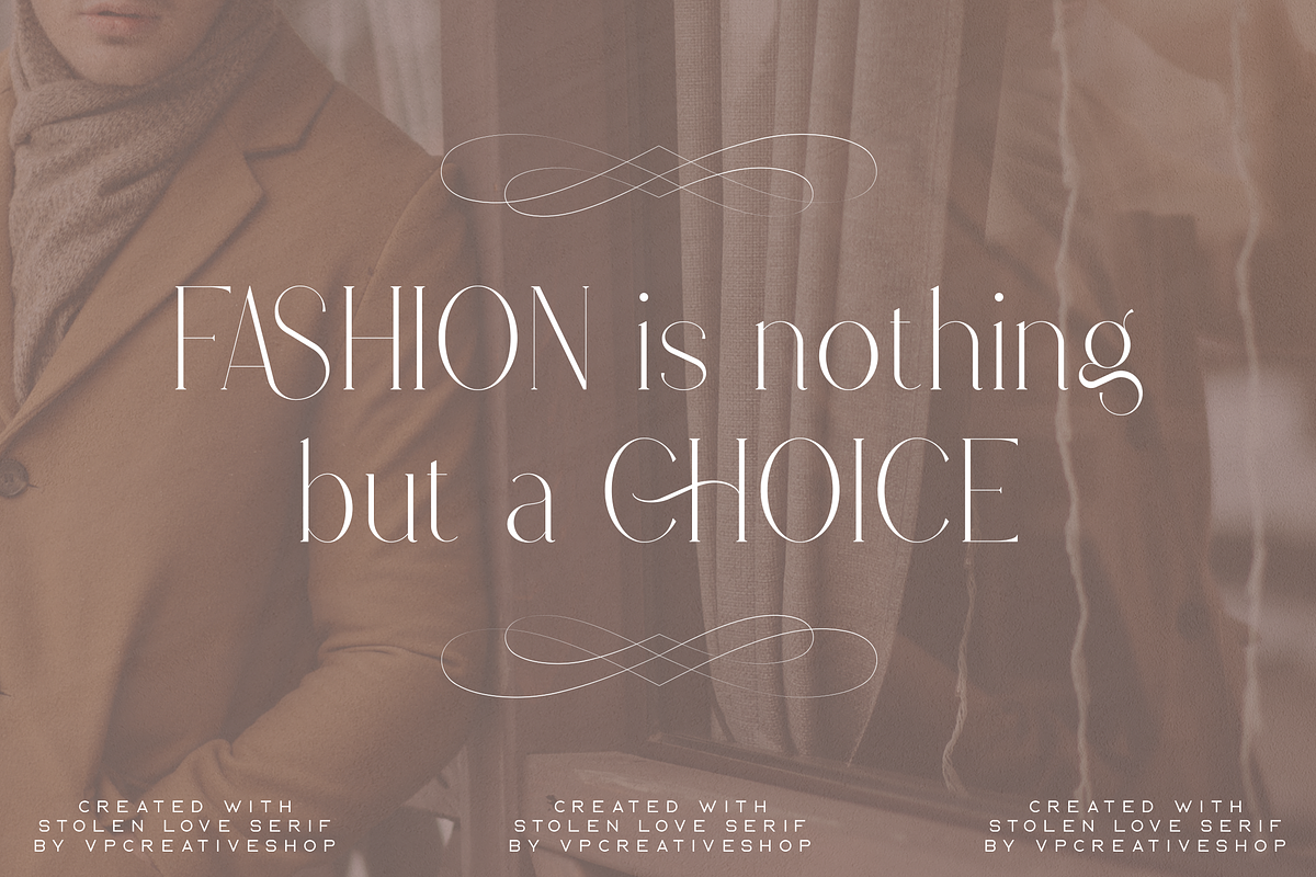 Stolen Love - Elegant serif typeface, a Serif Font by VP Fonts (Photo 20 of 34)