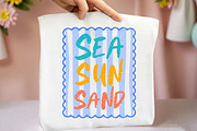 Sea Sun Sand Summer Sublimation, an Illustration by Libby Wishes (Thumbnail 4 of 5)