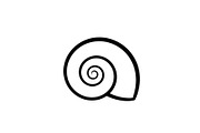 Spiral Seashell SVG Bundle, an Illustration by Gaye Art (Thumbnail 3 of 31)