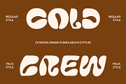 CS Mocha Drawn, a Sans Serif Font by Craft Supply Co. (Thumbnail 7 of 8)