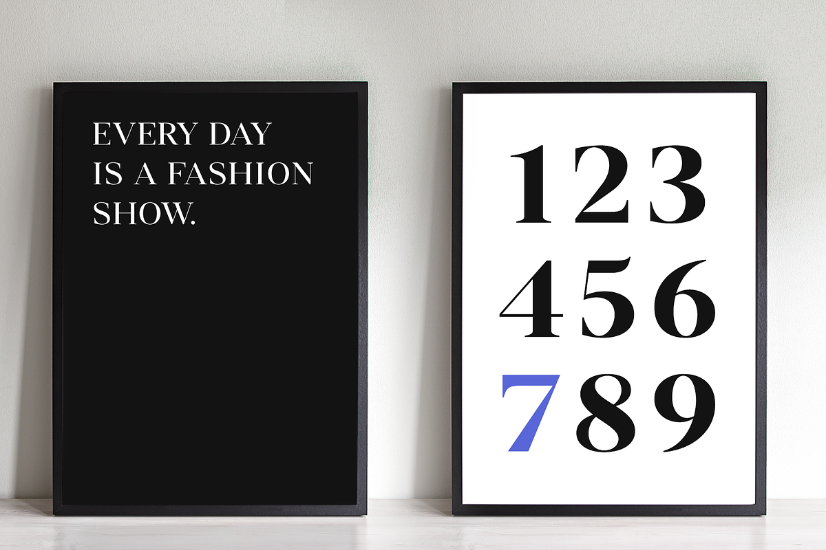Vendura – Neoclassic Serif Family, a Serif Font by Marc Lohner (Photo 2 of 10)