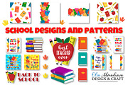 BACK to School Best Teacher Vectors, an Education Illustration by Almadrava (Thumbnail 1 of 3)