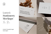 Lumea Stationery Mockups, an iPhone Mockup by William Hansen (Thumbnail 1 of 6)