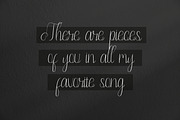 Olleta Script Fonts, a Script Font by mahstudios (Thumbnail 14 of 15)