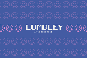 Lumbley: Vintage Display Font