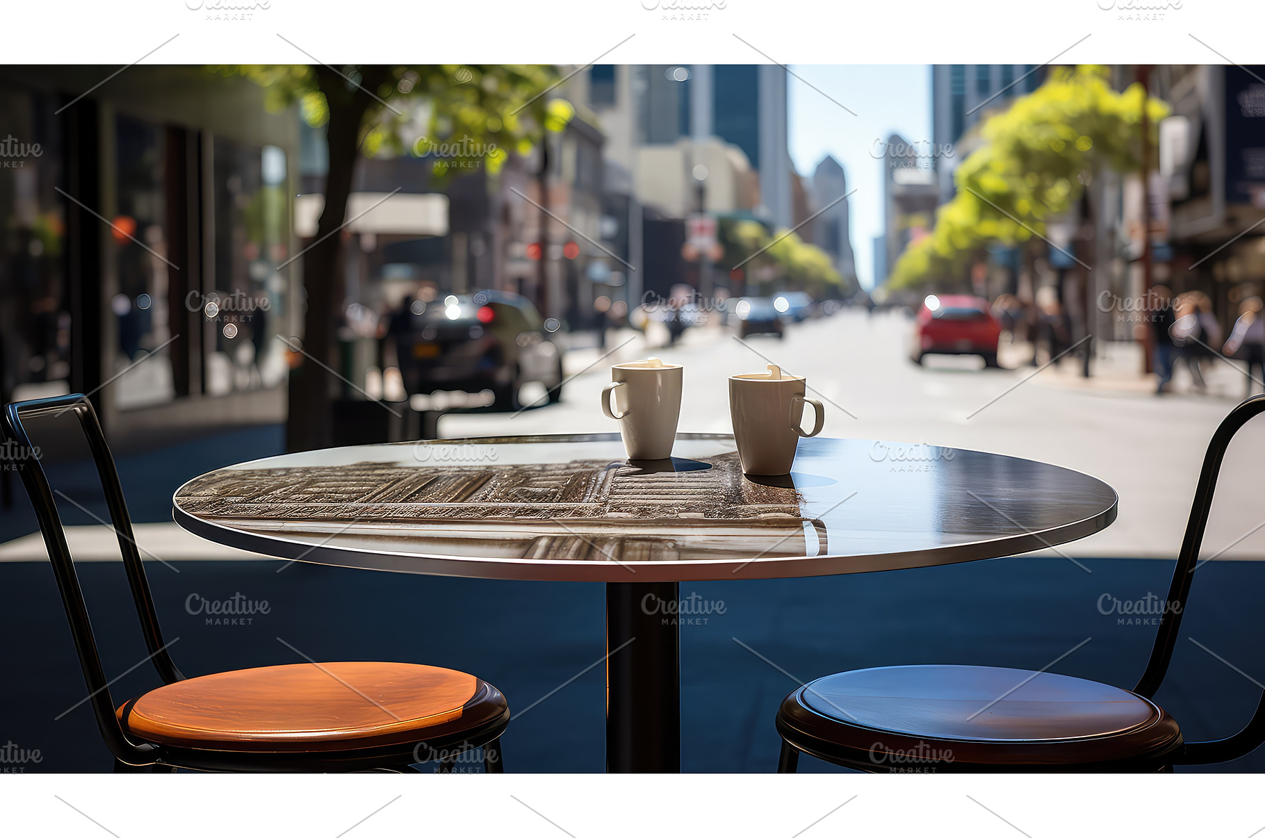menu cafe table background ai, a Food & Drink Photo by pikepicture