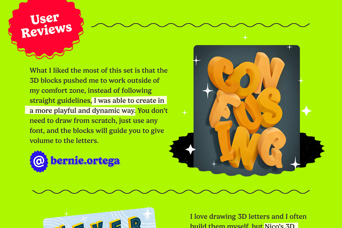 3D Letters Builder, a Brush Add-On by Nico-Ng (Photo 26 of 27)