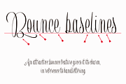 Beauville Script, a Script Font by Eurotypo (Thumbnail 4 of 7)