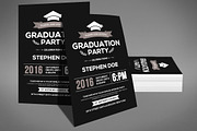 Graduation Party Flyer & invitation, a Flyer Template by Graphic Templates (Thumbnail 3 of 4)
