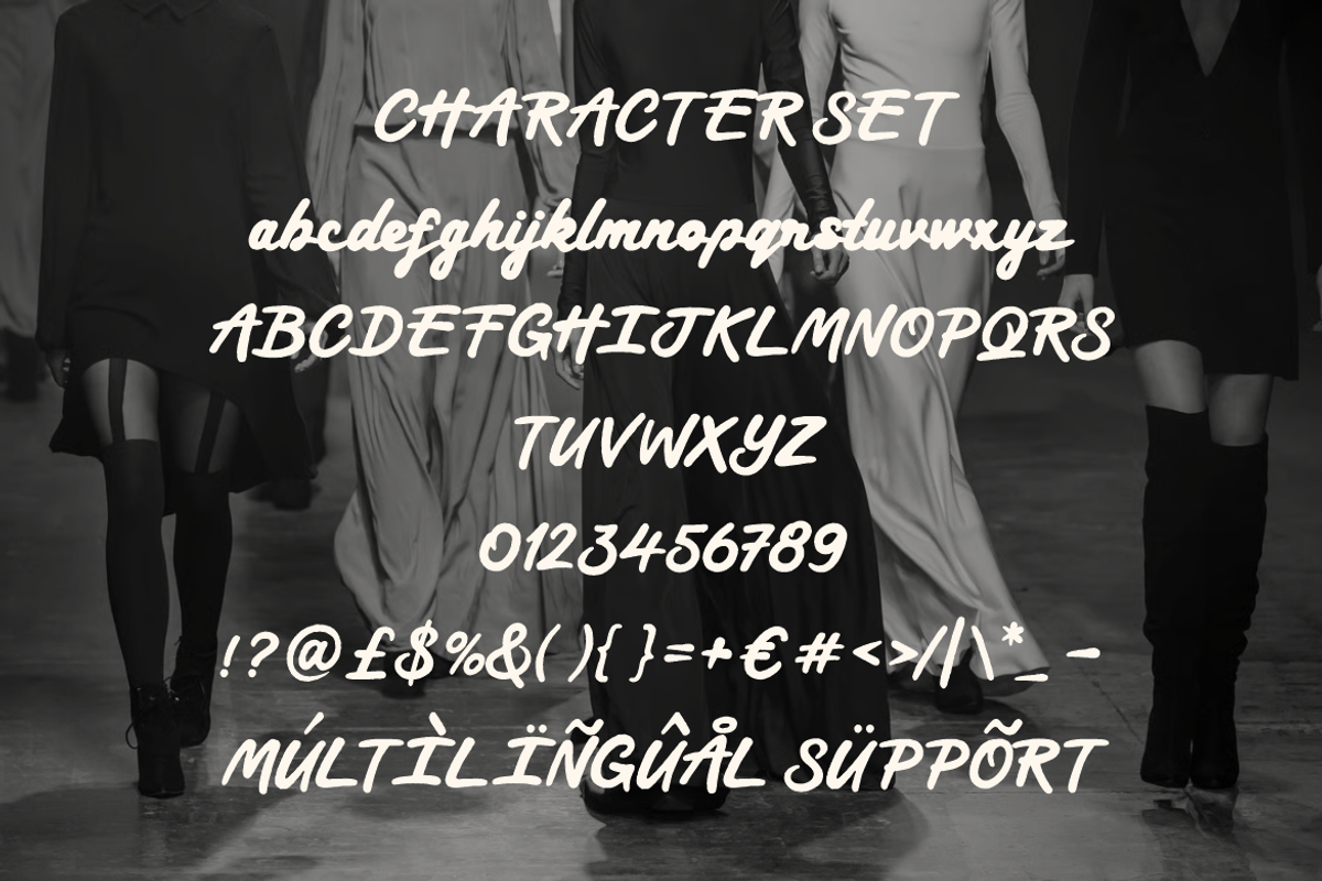 Penlinea Modern Brush Script Font, a Script Font by PutraCetol Studio (Photo 5 of 5)