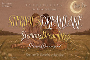 Sterious Dream - Timeless font Trio, a Handwritten Font by HypeWorksCo (Thumbnail 1 of 42)