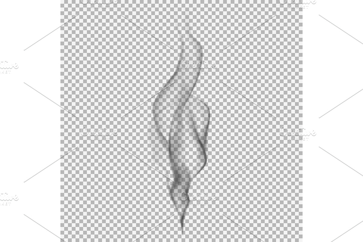 Realistic smoke collection isolated, a Decorative Illustration by Yayasya (Photo 3 of 3)