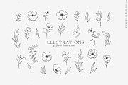 Floral Spring alphabet illustrations, an Illustration by Angele Kamp (Thumbnail 9 of 11)