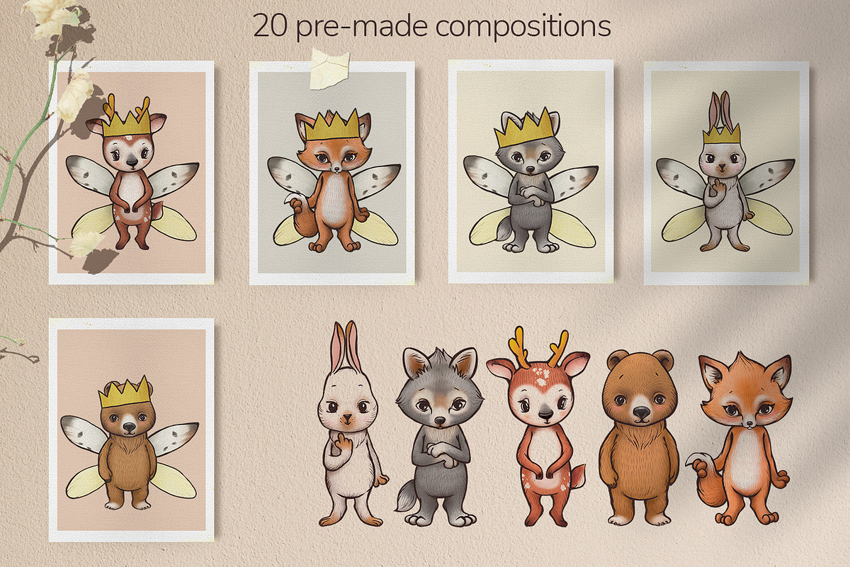 SEAMLESS PATTERNS  PRINTS  CLIPART, an Animal Illustration by TanyaSchuka (Photo 17 of 21)