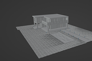 Modern Two-Storey Villa with Pool 3D, an Architecture 3D Model by Casa Mandarina (Thumbnail 9 of 10)