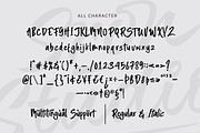 Ramidots - Handbrush Font, a Script Font by Sronstudio (Thumbnail 14 of 14)