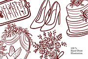 Wedding Vintage, an Illustration by HunEyy (Thumbnail 4 of 9)