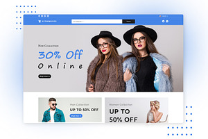 Fashion Ecommerce Template Design
