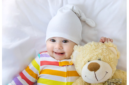 The baby in the crib goes to bed, a Person Photo by yanadjana