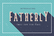 Fatherly, a Slab Serif Font by TGIF.STD (Thumbnail 1 of 5)