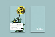 Elina business card, a Business Card Template by 1948 Creative Co. (Thumbnail 1 of 4)