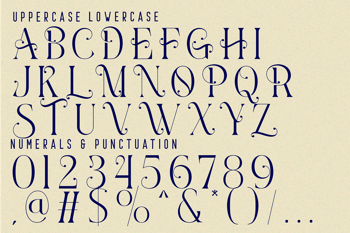 Romantic Aesthetic - Luxury Font, a Serif Font by 177Studio (Photo 8 of 8)