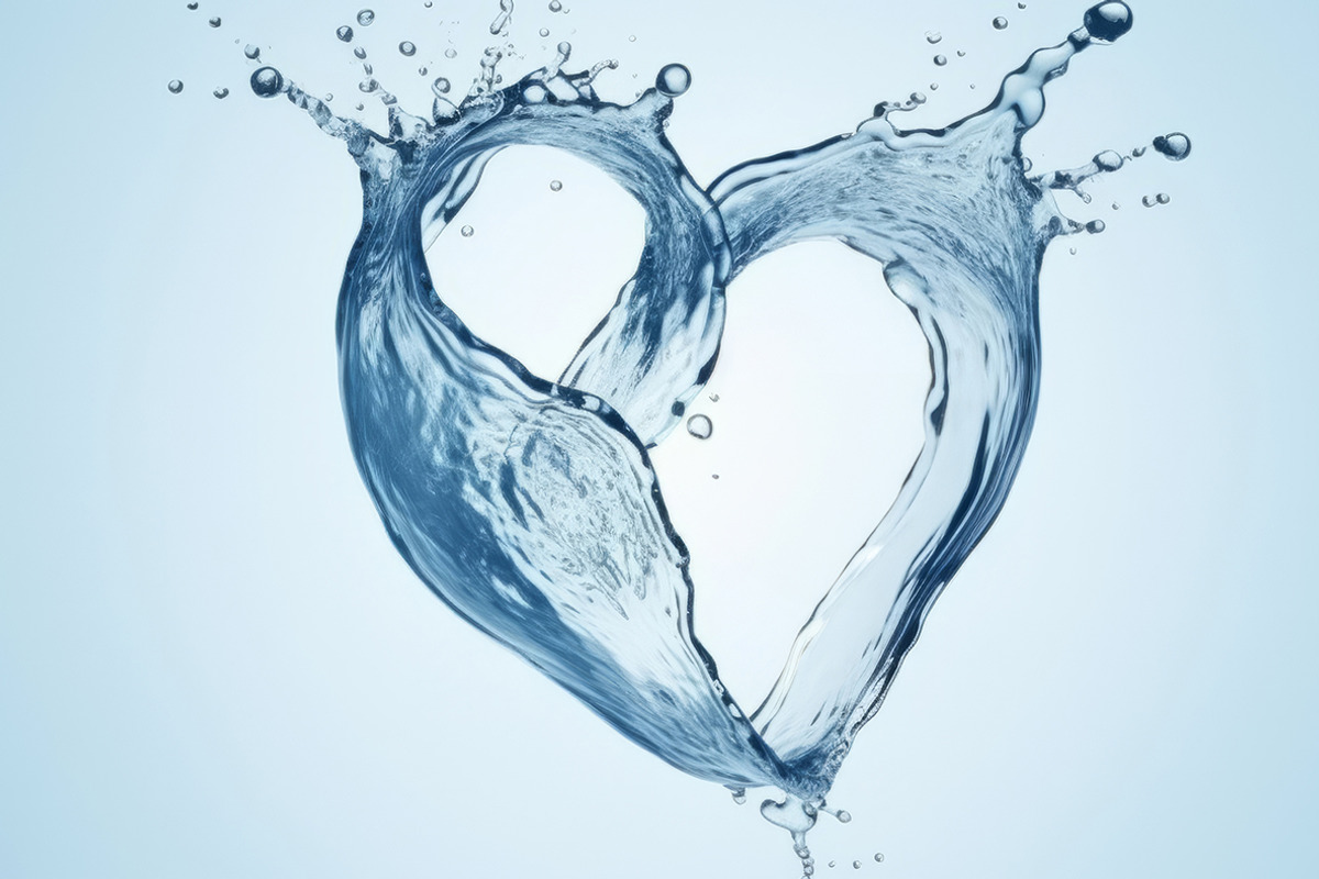Water Hearts. 23 images, a Food Illustration by Handmadefont (Photo 3 of 10)