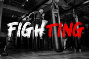 Boxing - Action Display Font, a Font by Artkenza (Thumbnail 3 of 5)