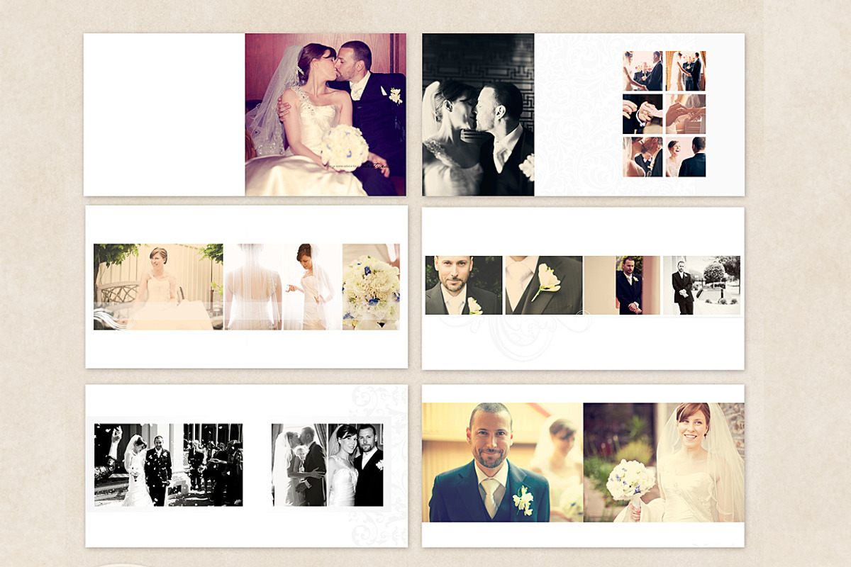 From Here To Eternity Album Template, a Presentation Template by Posh Papers & Patterns (Photo 3 of 5)